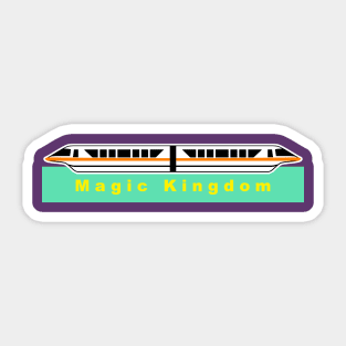 Monorail Sign - MK Sticker